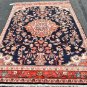 4'7x7'3 Lovely Genuine S Antique Persian Vase Sarouk Hand Knotted Wool Area Rug