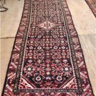 3'3 x 9'9 Genuine S Antique Persian Hamadan Tribal Hand Knotted Rug Wool Runner