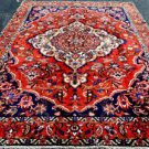 7x10 Rare Collectible Genuine S Antique Persian Bakhtiari Chahar Mahal Wool Rug