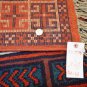 3'9 x 6'8 Authentic Persian Shiraz Tribal Oriental Hand Knotted Wool Area Rug