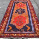 4'3x9'6 Genuine S Antique Persian Tribal Pictorial Hand Knotted Wool Runner Rug