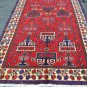 5 x 9'4 Rare Genuine Persian Bakhtiari Afshar Tribal Hand Knotted Wool Area Rug