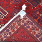 5 x 9'4 Rare Genuine Persian Bakhtiari Afshar Tribal Hand Knotted Wool Area Rug