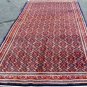 5'3x10'6 Fine Quality Genuine Persian Sarouk Mahal Herati Hand Knotted Wool Rug