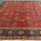 9'8 x 12'9 Spectacular Genuine Semi Antique Persian Tabriz Hand Knotted Wool Rug