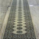 2'7 x 11'10 Fine Quality Royal Bokhara Handmade Oriental Runner Silky Wool Rug