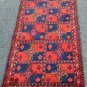 1'10x3'6 Fine Khal Mohamadi Super Turkoman Tribal Hand Knotted Oriental Wool Rug