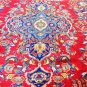 9'4x12'6 Signed Weaved "Made in Iran" Genuine S Antique Persian Kashmar Wool Rug
