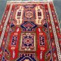4x10'6 Beuatiful Genuine S Antique Persian Tribal Hand Knotted Animal Runner Rug