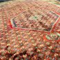 6'6x9'10 Rare Genuine S Antique Persian Bijar Herati Hand Knotted Wool Area Rug