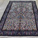 3'9 x 6'9 Stunning Rare Authentic Persian Kerman Hand Knotted Wool Area Rug