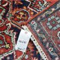 4x6'4 Vege Dyed Wool Super Serapi Persian Heriz Style Handmade Oriental Area Rug