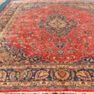 9'9x13 KPSI 225 Mint Genuine Persian Mashad Khorassan Hand Knotted Wool Area Rug