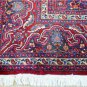 10x12'8 Fine Signed Genuine Semi Antique Persian Khorassan Hand Knotted Wool Rug