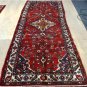 3'6 x 9'7 Plush Genuine Semi Antique Persian Sarouk Hand Knotted Rug Wool Runner