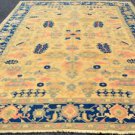 8 x 11'3 Oriental Turkish Oushak Style Fine Romanian Hand Knotted Wool Area Rug
