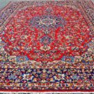 9'7x13'7 Beautiful Genuine S Antique Persian Isfahan Najafabad Handmade Wool Rug