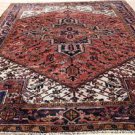 8 x 10 Fine Quality Rare Genuine S Antique Persian Heriz Serapi Hand Knotted Rug