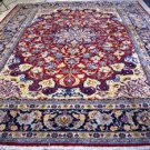 9'9 x 13'7 Amazing Beauty Authentic Persian Isfahan Hand Knotted Wool Area Rug