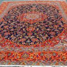 9'6x13' Fine Quality Genuine S Antique Persian Isfahan Hand Knotted Oriental Rug