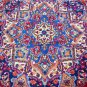 9'7 x 13 Signed Fine Genuine S Antique Persian Sarouk Hand Knotted Wool Area Rug