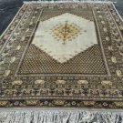 6'7 x 9'10 Beautiful Turkish Moroccan Oriental Hand Knotted Estate Wool Area Rug