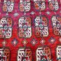 4 x 7'5 Abrushed Rare Genuine Semi Antique Persian Balouch Hand Knotted Wool Rug