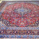 9'5 x 12'5 Stunning Genuine S Antique Persian Kashan Hand Knotted Wool Area Rug