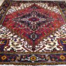 6'9 x 9'5 Wonderful Genuine S Antique Persian Heriz Serapi Hand Knotted Wool Rug