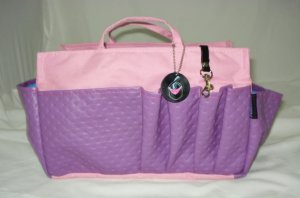 Limited Edition Printed Bag Organizer / Bag Insert Large (Baby Pink / Cushion)