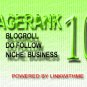 Get permanent homepage dofollow backlink from my PAGERANK 10 business blog