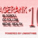 Get permanent homepage dofollow backlink from my PAGERANK 10 health
