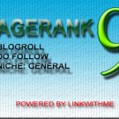 Get permanent homepage dofollow backlink from my PAGERANK 9 blog
