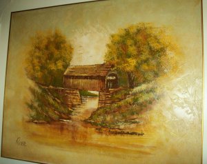 Large Oil on Canvas