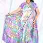 Sari Saree Jacquard Crepe Printed Designer Sarees With Blouse - X 2097d N