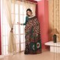 Crepe Partywear Printed Indian Bollywood Sarees Sari With Blouse - RS 5415 N