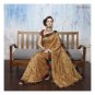 Raw Silk Partywear Designer Embroidered Saree Sari With Blouse- LPT 2067 N