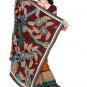 Indian Bollywood Designer Saree Embroidery Stylish Traditional Sari - TU 576
