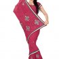 Indian Bollywood Designer Saree Embroidery Stylish Traditional Sari - TU 702