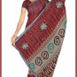 Indian Bollywood Designer Saree Embroidered Sari - TU6610