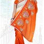 Indian Bollywood Designer Saree Embroidered Sari - TU5976