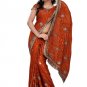 Indian Bollywood Designer Saree Embroidered Sari - TU105B