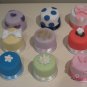 Alan Silverwood 16 Piece x 3" Inch Multi Mini Round Cake Baking Tin Pan Wedding