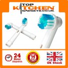 Replacement Electrical Tooth Brush Head Flexisoft - For Braun Oral-B