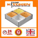 Alan Silverwood Multisize 12” Inch Square Deep Baking Cake Tin - Multi Size