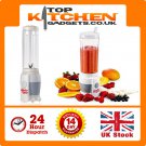 Shake n Take Portable Blender + 2 Sport Bottles ✰ Protein Fruit Smoothie Maker