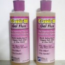 LOT OF (2) 8 OZ BIG Classic 100 Gel Flux Soldering No Smoke No Odor* BEST DEAL*