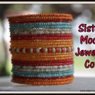 25 Row Seed Beed Cuff Bracelet