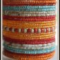 25 Row Seed Beed Cuff Bracelet