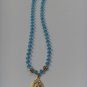 Beautiful crystal necklace with matching pair of pendent G P 530